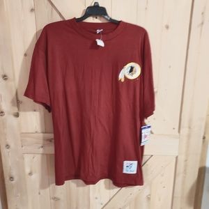 VTG-NEW Washington Redskins Commanders Embroidered The Game T Shirt Mens Size XL